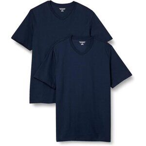 Amazon Essentials Men's Short-Sleeve V-Neck T-Shirts, Pack of 2